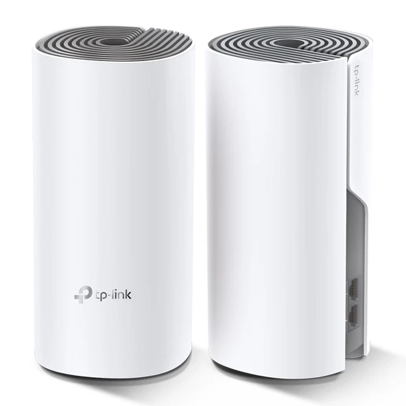 TP-LINK DECO E4-2P 1200mbps AC1200 Dual Band Mesh Router 2-li paket ürün görseli 1