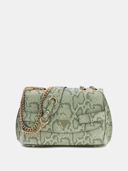 Guess Serenova Dönüştürülebilir Çapraz Askılı Kadın Yeşil Omuz Çantası HWKG8091210-LSL ürün görseli 1
