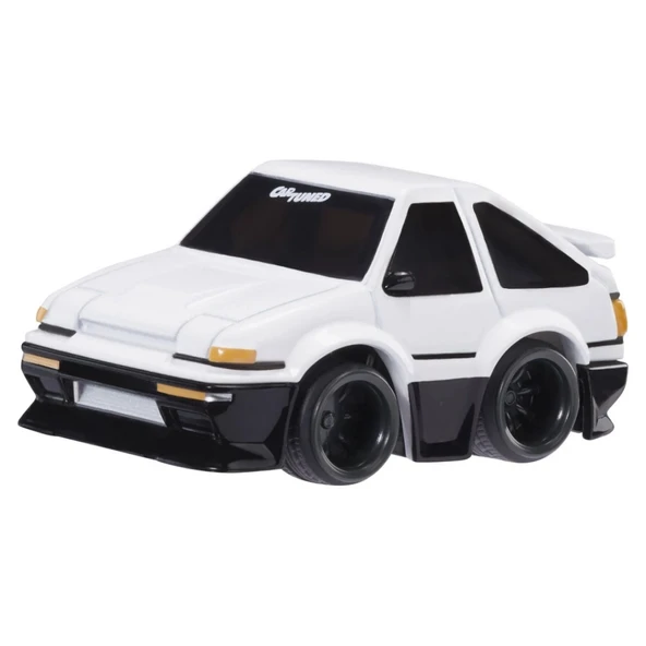CarTuned JDM Seri 1 1985-87 Sprinter Trueno GT-Apex AE86 - Siyah Beyaz Araba ürün görseli 1
