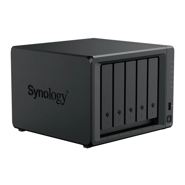 SYNOLOGY 5diskli Ryzen V1500B 8GB RAM-2.5Gbe Nas Server DS1525 PLUS - Resim 6
