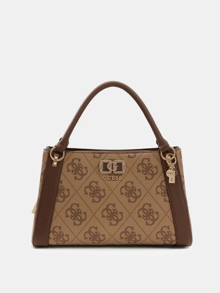 Guess Karnilla Logolu Girlfriend Kadın Kahverengi El Çantası HWOS9901060-LGW ürün görseli 1