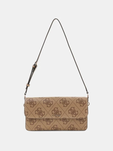 Guess Sadie Kapaklı Kadın Bej Omuz Çantası HWOS8118190-LTL ürün görseli 1