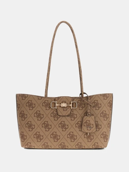 Guess Janie Logolu Girlfriend Kadın Kahverengi Omuz Çantası HWOS9924230-LTL ürün görseli 1