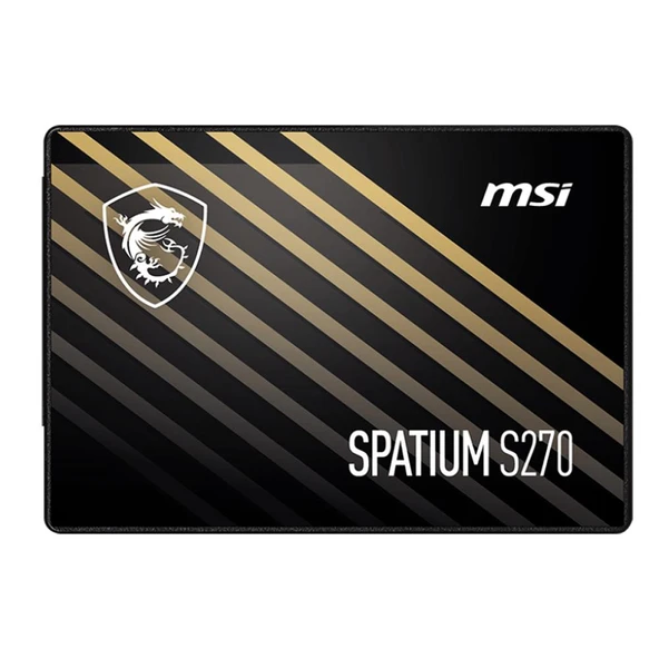 MSI 960GB SPATIUM S270 500- 450MB/s SSD SATA-3 Disk ürün görseli 1