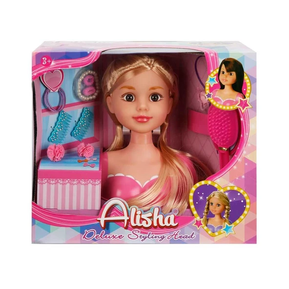 Alisha Delüks Büst Saç Tasarım Seti ürün görseli 1