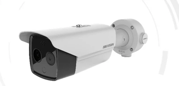 HIKVISION 4MP Bullet Optik Çift Spektrumlu Termal IP Kamera DS-2TD2617-3/QA(O-STD) ürün görseli 1