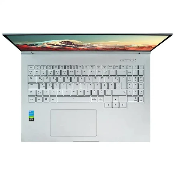 QUANTUM 16" CORE i5 13420H (Ram Disk Yok) 4GB RTX3050 FDOS (1920 X 1200) Beyaz / WHITEFANG G5040 ürün görseli 1