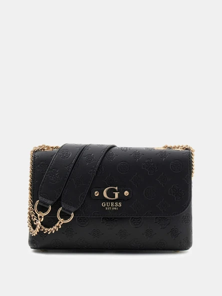 Guess Dita Dönüştürülebilir  Askılı Kadın Siyah Çapraz Çanta HWPD7602210-BLO ürün görseli 1