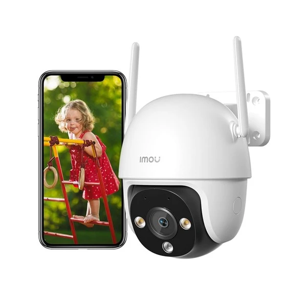 IMOU 3MP PT Speed Dome 3.6mm Wıfı Kablosuz Pan-Tilt IP Kamera DK7 IPC-DK7P-3H1WE ürün görseli 1
