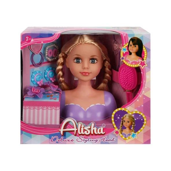 Alisha Delüks Büst Saç Tasarım Seti - Resim 2