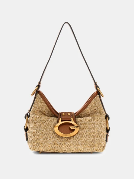 Guess Camden Küçük Kadın Bej Omuz Çantası HWRB9308720-NTC ürün görseli 1
