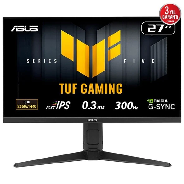 ASUS 27" IPS TUF GAMING VG27AQML5A 1MS 300Hz HDMI-DP Gaming Monitör (2560 X 1440) ürün görseli 1