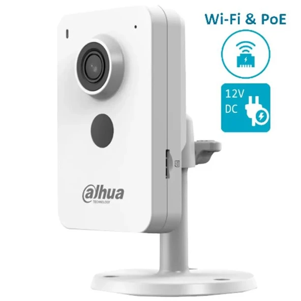 DAHUA 4MP Küp 2.8mm  Wifi Kablosuz IP Kamera C4K-P ürün görseli 1
