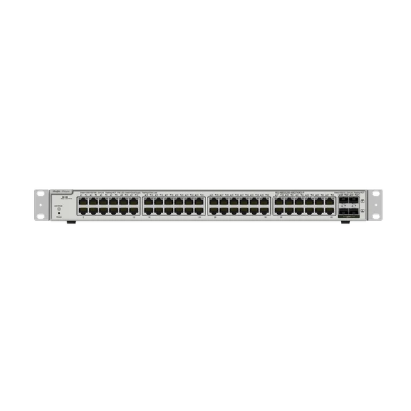 RUIJIE 48port 370w PoE 4-SFP+ 10GE Gigabit Yönetilebilir Switch RG-NBS3200-48GT4XS-P ürün görseli 1