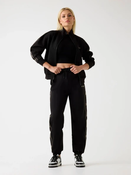 Guess Octavia Jogger Kadın Siyah Eşofman Altı V5BB23KCX22-JBLK ürün görseli 1