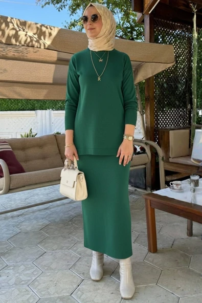 Sezen Triko Takım Zümrüt ürün görseli 1
