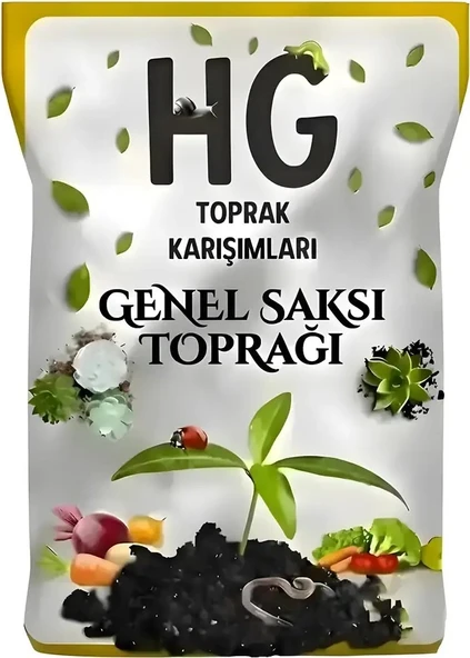 Genel Saksı Toprağı (Solucan Gübreli Özel Karışım) 20 Lt. ürün görseli 1