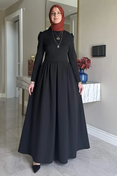 Rose Elbise Siyah ürün görseli 1