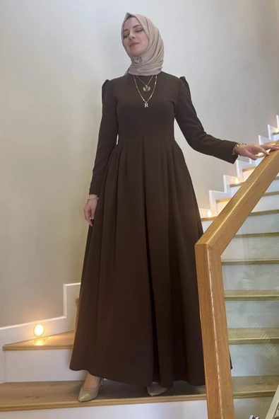 Rose Elbise Acı Kahve - Resim 8