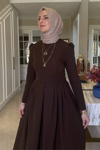 Rose Elbise Acı Kahve - Resim 2