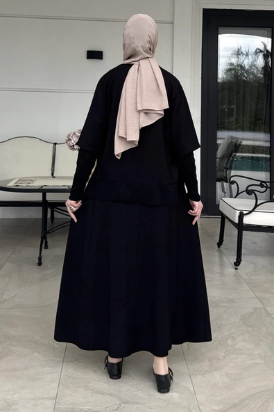 Ela Modal Takım Siyah - Resim 5