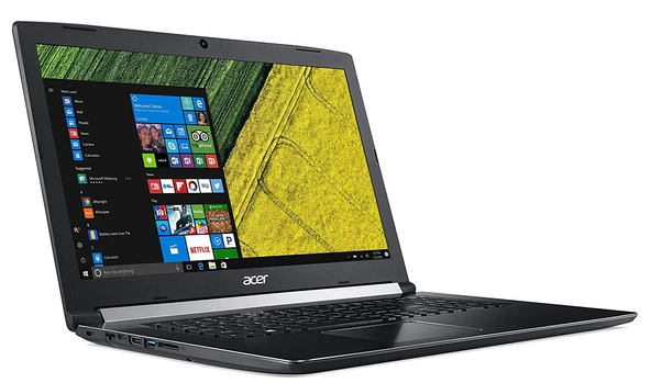 Acer Aspire A517-51-50Mb İntel İ5 8250U İşlemci 12 Gb Ram  256 M.2 SSd 1 Tb HDD 17" İPS Ekran Dizüstü Bilgisayar ( OUTLET ) ürün görseli 1