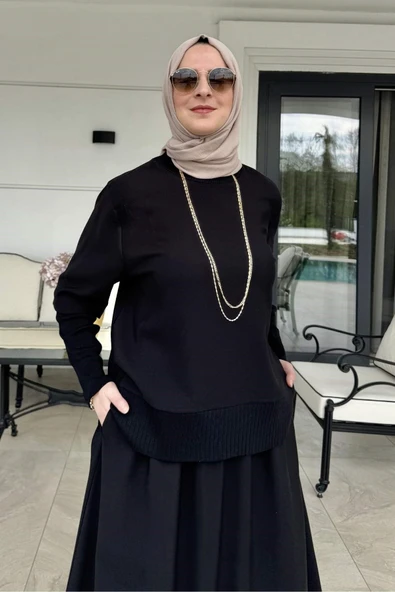 Ela Modal Takım Siyah - Resim 3