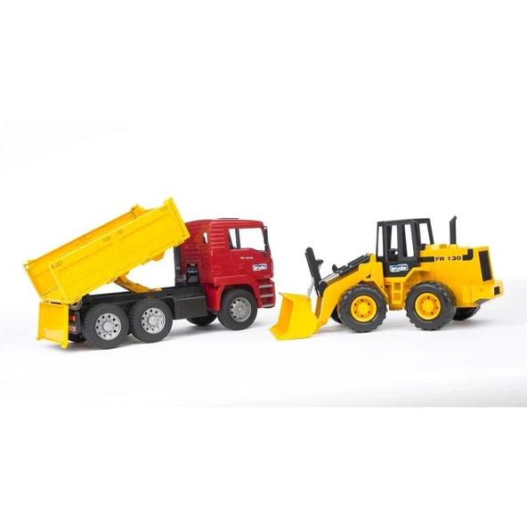 Man Damperli Kamyon Ve Fr 130 Kepçe - Resim 2
