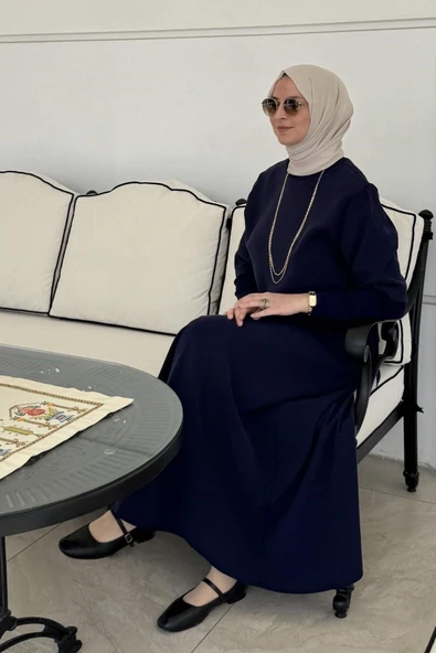 Ela Modal Takım Lacivert - Resim 2