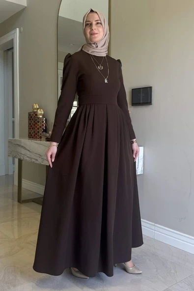 Rose Elbise Acı Kahve - Resim 7