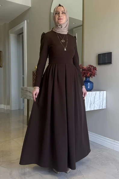 Rose Elbise Acı Kahve - Resim 3