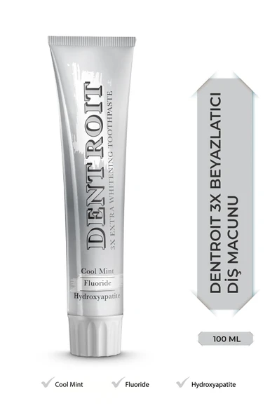 Dentroit Premium Beyazlatıcı Diş Macunu 100ml ürün görseli 1