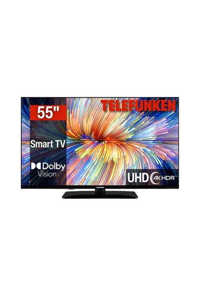 D55U750R1CW 55"-140CM ULTRAHD SMART DOLBY ATMOS LED TV ürün görseli 1