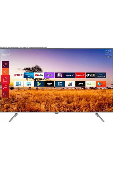 55" / 140 Ekran Uydu Alıcılı 4K Ultra HD Smart DLED TV ürün görseli 1