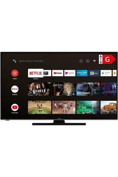 43HAK5750 43" / 109 Ekran Uydu Alıcılı 4K Ultra HD Smart LED TV ürün görseli 1
