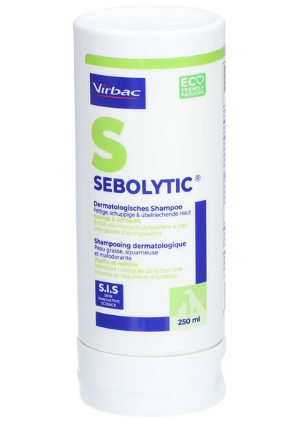 Virbac Sebolytic Dermatolojik Kedi Köpek Şampuanı 250 Ml ürün görseli 1