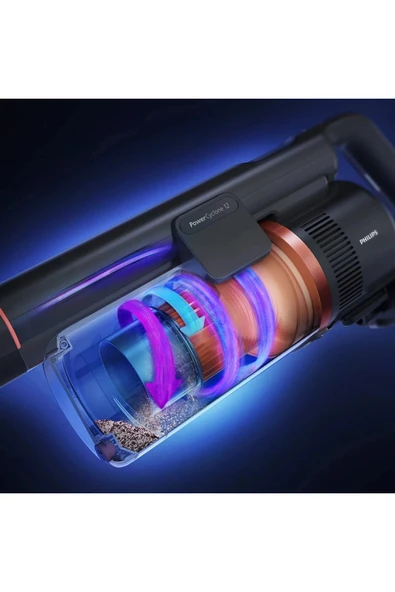 Philips XC8054/01 Aqua Plus  Kablosuz Dik Süpürge - Resim 5