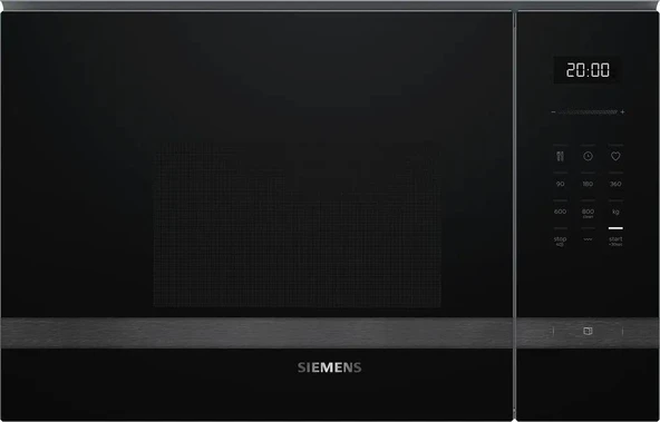 Siemens BE525LMH2 Mikrodalga Fırın Ankastre Siyah ürün görseli 1