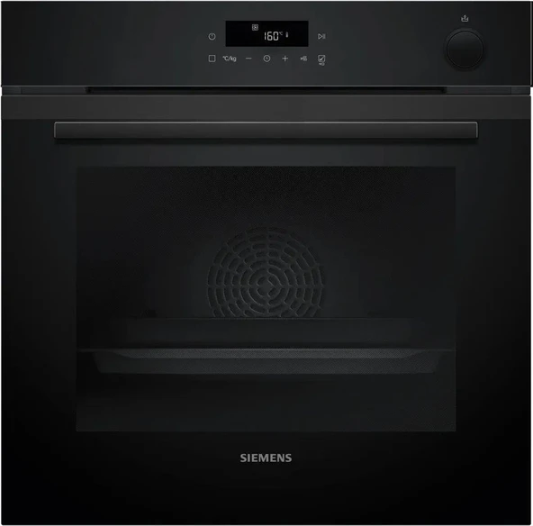 Siemens HR232GEB3 Fırın Ankastre Buhar Destekli Siyah Inox ürün görseli 1