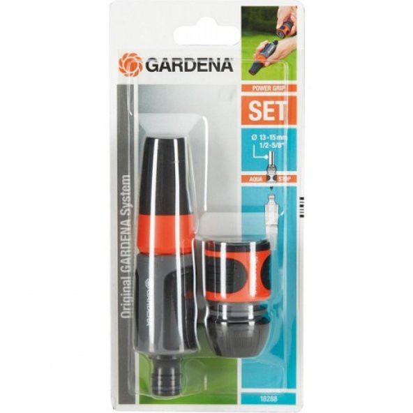 Gardena 18288 Hortum Ucu,Bağlantı Set 13Mm (1/2'') 1Er Adet 18213,18300 ürün görseli 1