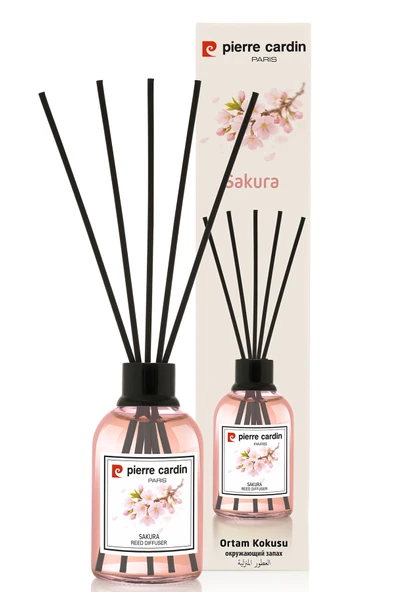 Pierre Cardin Reed Diffuser 110 ml - Sakura - Oda Kokusu - Resim 3