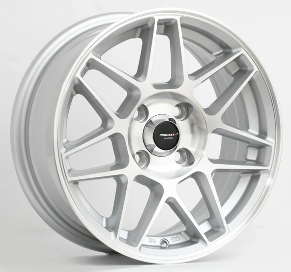 6X14 PRO-WL192 4X100 ET30 73.1 SILVER MACHINED ürün görseli 1