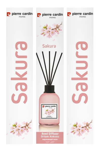 Pierre Cardin Reed Diffuser 110 ml - Sakura - Oda Kokusu - Resim 4