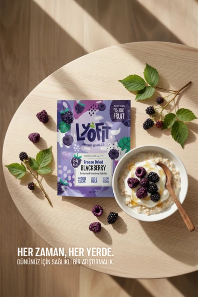 Freeze Dried Böğürtlen 15g - Resim 4