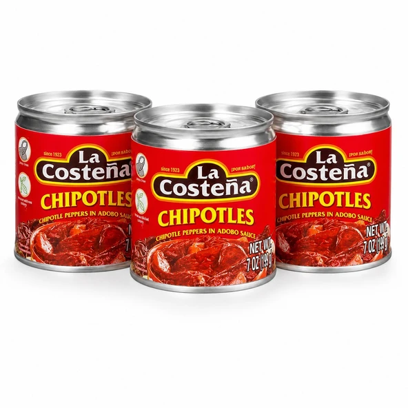 La Costena Chipotle Domates Soslu Jalapeno Biberi 199 gr x 3 Adet ürün görseli 1