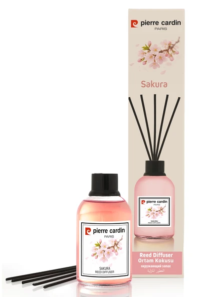 Pierre Cardin Reed Diffuser 110 ml - Sakura - Oda Kokusu - Resim 2