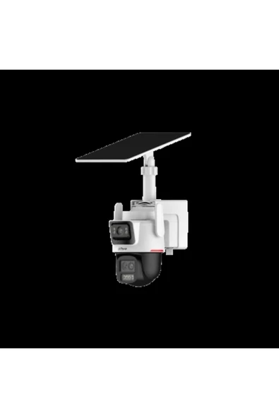 DAHUA IPC-PTS2649C-3E3Z-4GB20-PRO 2.8MM DUAL LENS SOLAR PANEL+ 4G PT KAMERA ürün görseli 1