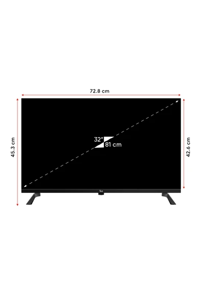 Next NextYE-32020GFSG4 32" 82 Ekran HD Android TV ürün görseli 1