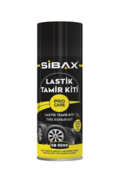 PAZARDOLU Sibax Lastik Tamir Kiti SB9000(400mL) ürün görseli 1