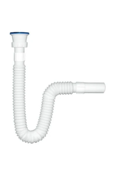 ÖZBEST Körüklü Lavabo Gider Borusu Gırtlak Boru Lavabo Sifonu Su Gider Borusu ürün görseli 1